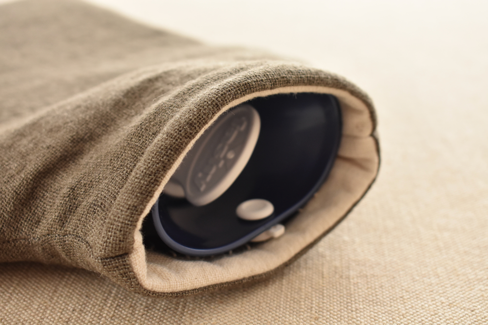 モダンキルトの湯たんぽ_J