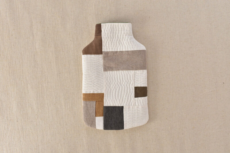 モダンキルトの湯たんぽ_L