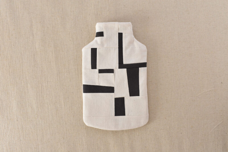 モダンキルトの湯たんぽ_M