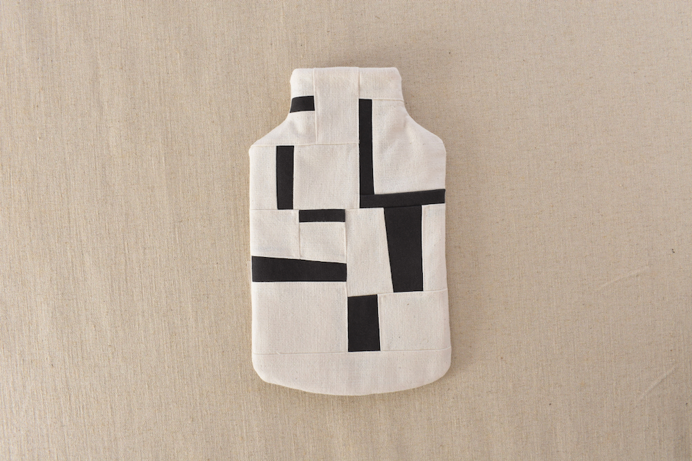 モダンキルトの湯たんぽ_M