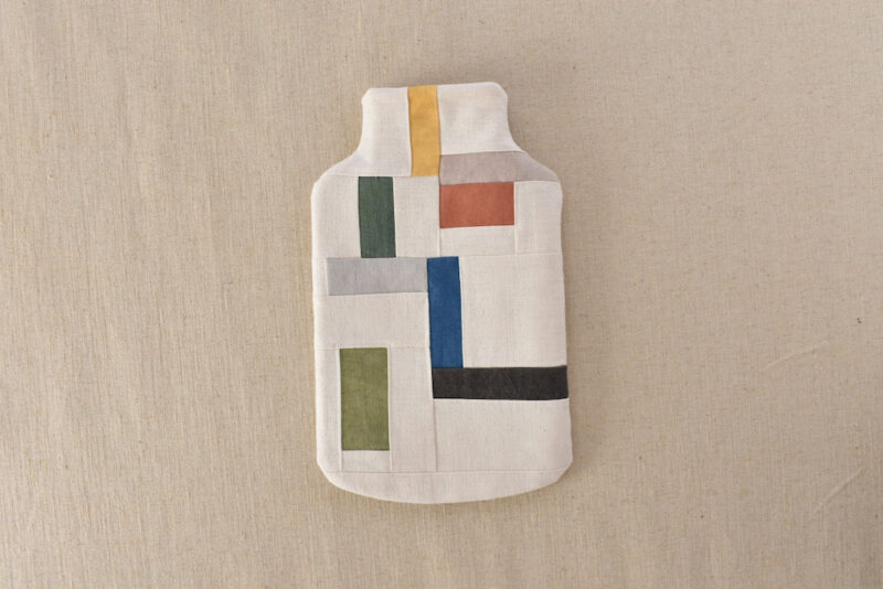 モダンキルトの湯たんぽ_O