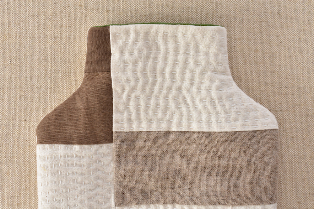 モダンキルトの湯たんぽ_L