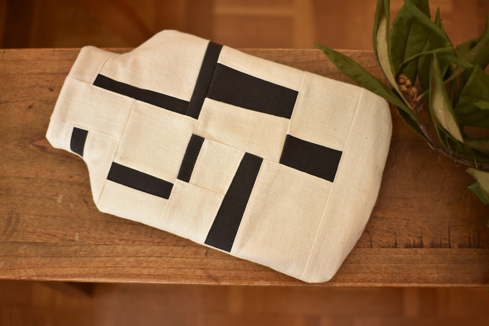 モダンキルトの湯たんぽ_M