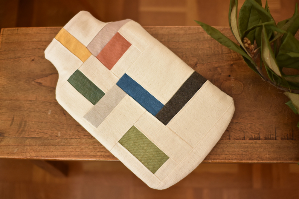 モダンキルトの湯たんぽ_O