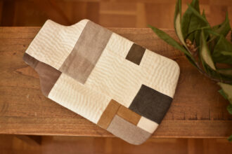 モダンキルトの湯たんぽ_L